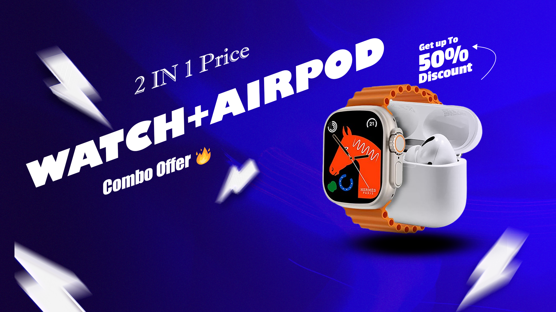 combo deal watch+airpod